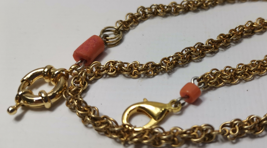 MERCAN TAŞLI ANTİKA CEP SAATİ KÖSTEĞİ