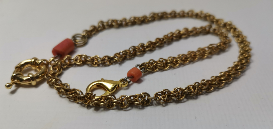 MERCAN TAŞLI ANTİKA CEP SAATİ KÖSTEĞİ