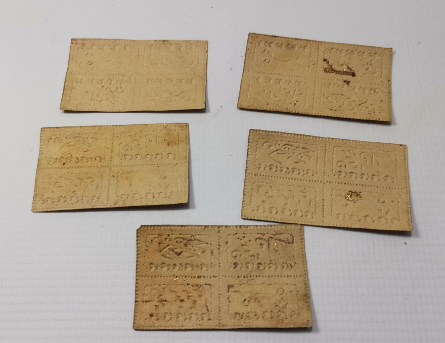 OSMANLI DÖNEMİ 5 ADET KOLONYA ETİKETİ