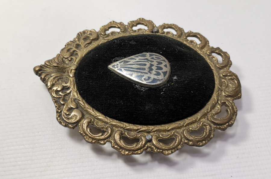 OSMANLI DÖNEMİ ÜZERİ SAVAT İŞÇİLİKLİ NADİR FORMDA İĞNELİK