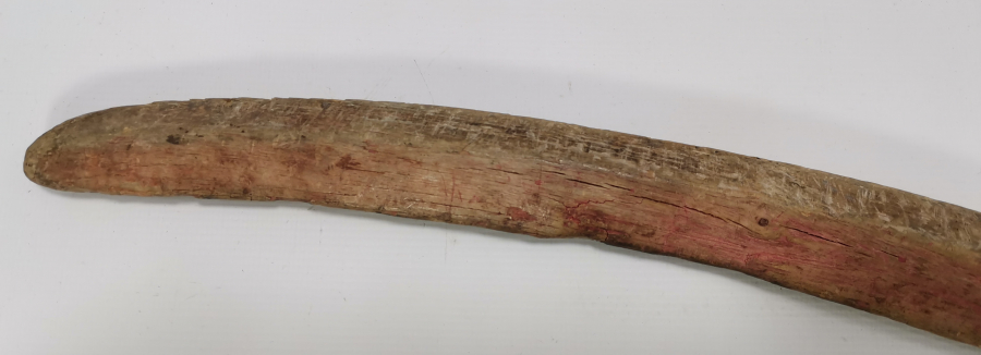 YALMANLI PALA FORMUNDA YAPILMIŞ AHŞAP OYUNCAK KILIÇ