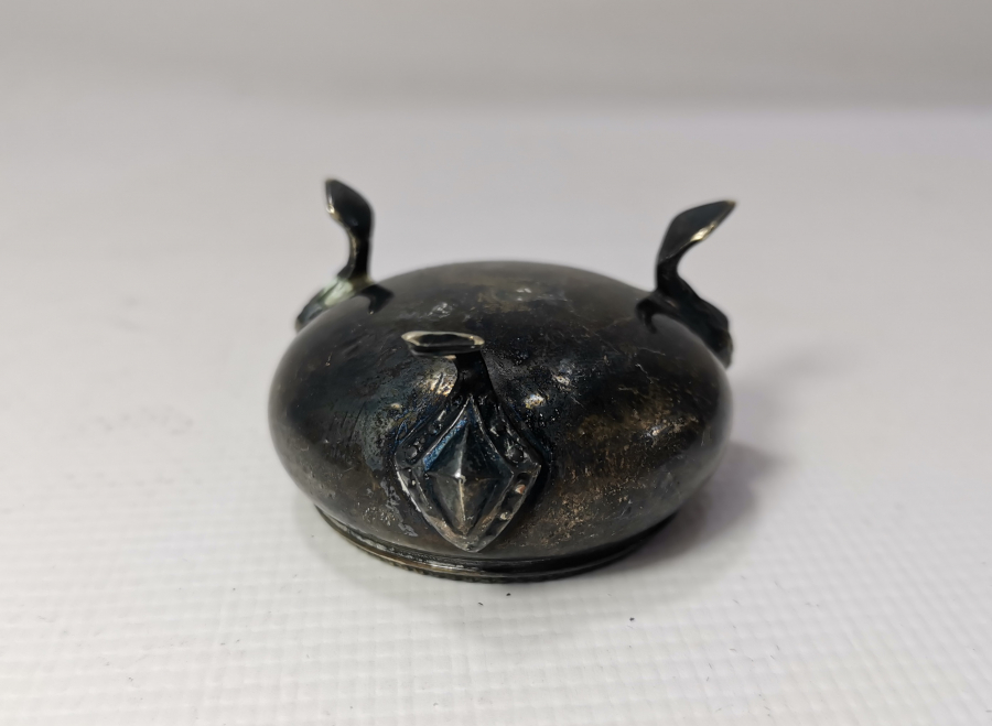 ANTİKA GÜMÜŞ KAPLAMA HAVYARLIK