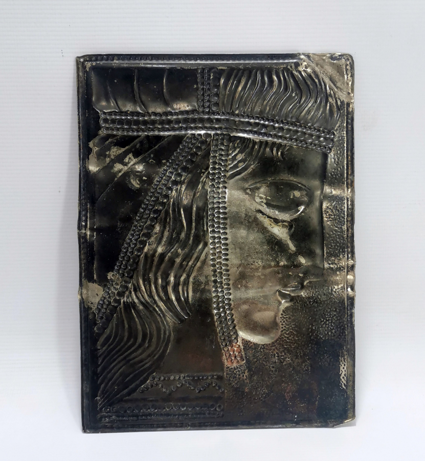 GÜMÜŞ KAPLAMA ANTİKA RÖLYEF