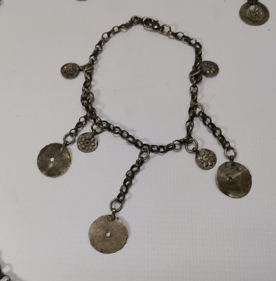 OSMANLI DÖNEMİ AŞIK ZİNCİRLİ GÜMÜŞ SET