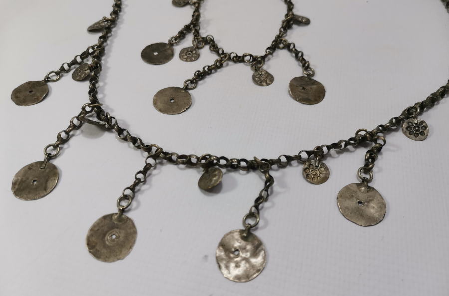 OSMANLI DÖNEMİ AŞIK ZİNCİRLİ GÜMÜŞ SET