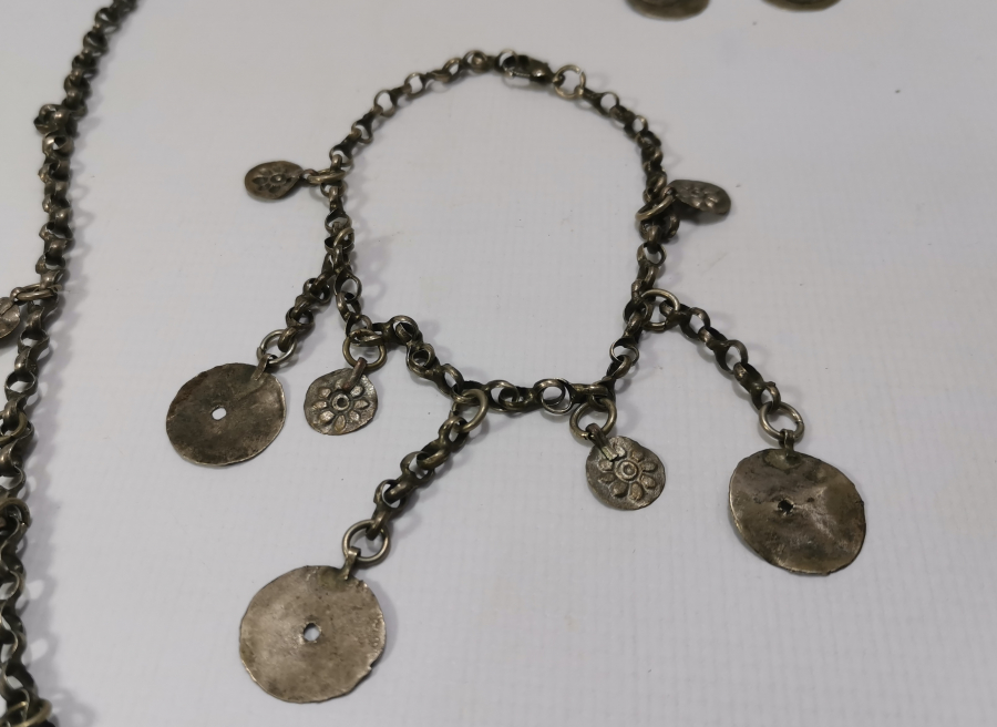 OSMANLI DÖNEMİ AŞIK ZİNCİRLİ GÜMÜŞ SET