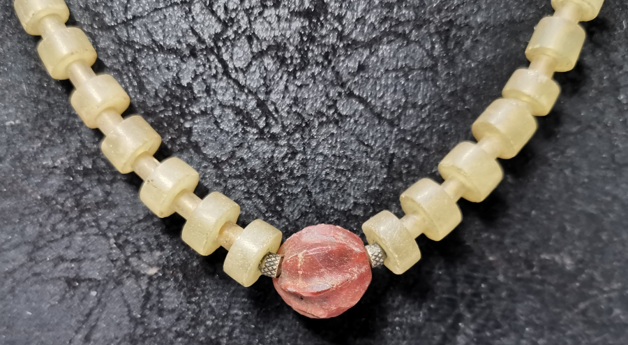 OSMANLI DÖNEMİ DOĞAL TAŞLI GERDANLIK