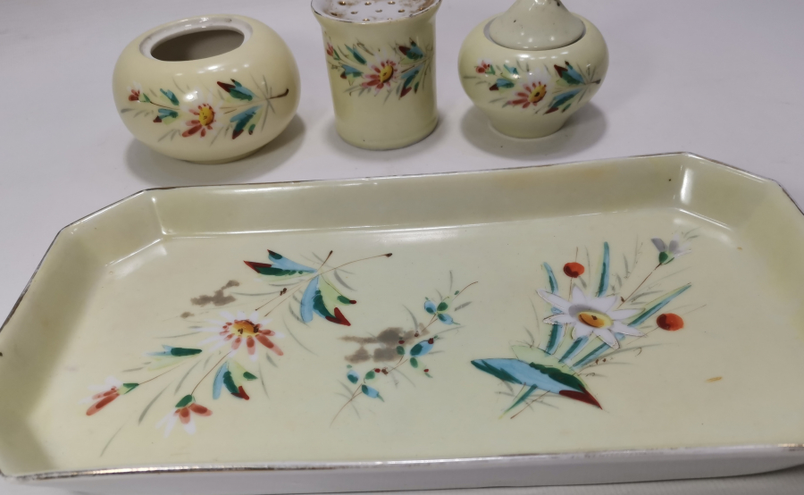 OSMANLI DÖNEMİ EL BOYAMA NADİR YAZI TAKIMI 