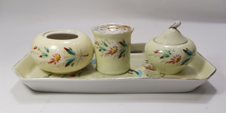 OSMANLI DÖNEMİ EL BOYAMA NADİR YAZI TAKIMI 