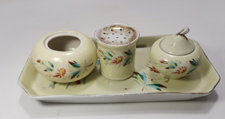 OSMANLI DÖNEMİ EL BOYAMA NADİR YAZI TAKIMI 