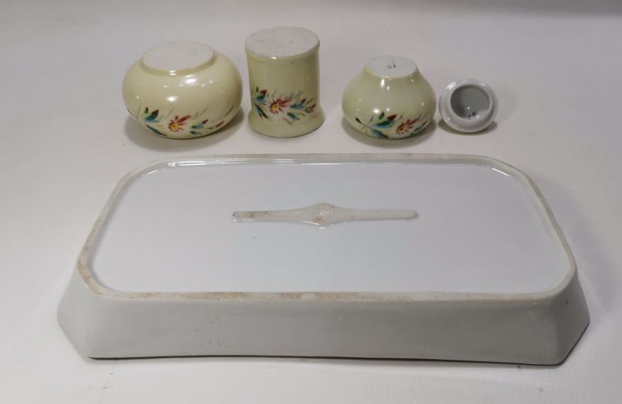 OSMANLI DÖNEMİ EL BOYAMA NADİR YAZI TAKIMI 