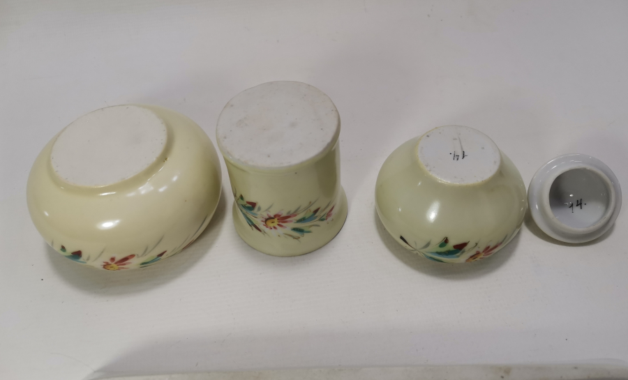 OSMANLI DÖNEMİ EL BOYAMA NADİR YAZI TAKIMI 