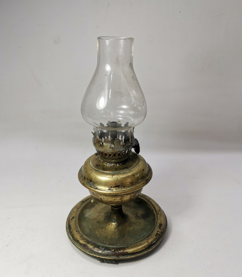 OSMANLI DÖNEMİ SÜLEYMANİYE İŞİ NADİR FORMDA GAZ LAMBASI