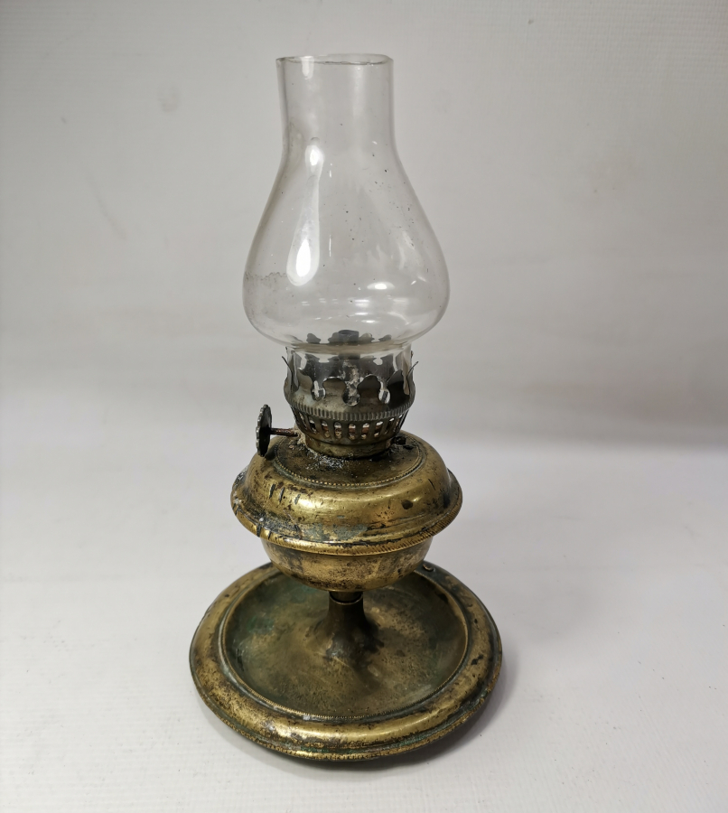 OSMANLI DÖNEMİ SÜLEYMANİYE İŞİ NADİR FORMDA GAZ LAMBASI