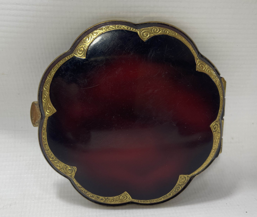 1900 BAŞLARI ALTIN VERMEYLİ ANTİKA FRANSIZ PUDRİYER