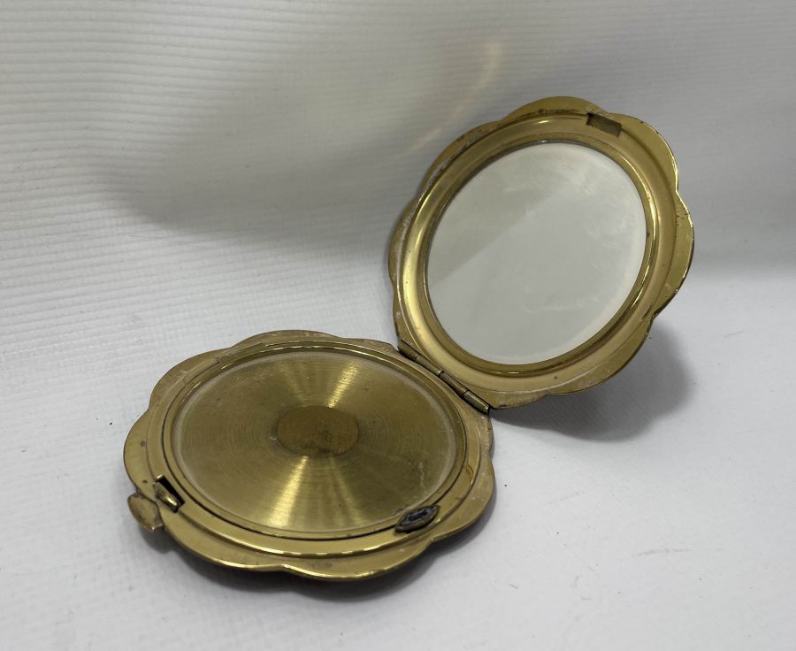 1900 BAŞLARI ALTIN VERMEYLİ ANTİKA FRANSIZ PUDRİYER