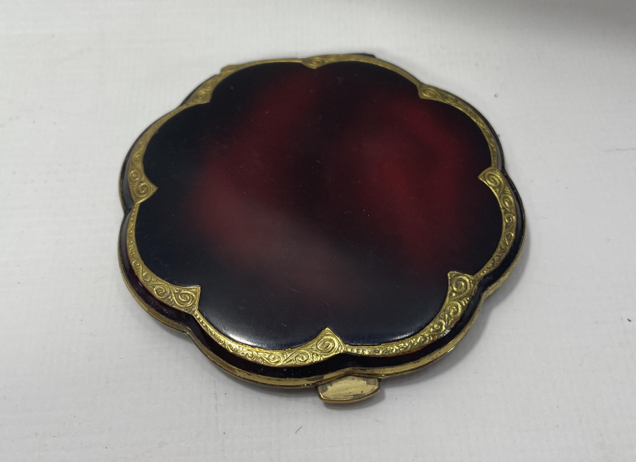 1900 BAŞLARI ALTIN VERMEYLİ ANTİKA FRANSIZ PUDRİYER