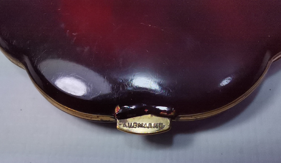 1900 BAŞLARI ALTIN VERMEYLİ ANTİKA FRANSIZ PUDRİYER