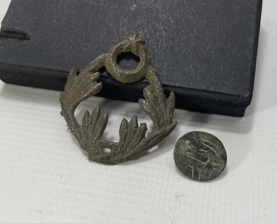 AYNI ASKERE AİT OSMANLI BRÖVE VE MÜHÜR