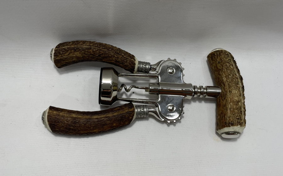 GEYİK BOYNUZUNDAN MAMUL ŞARAP AÇACAĞI - TÜRBİŞON