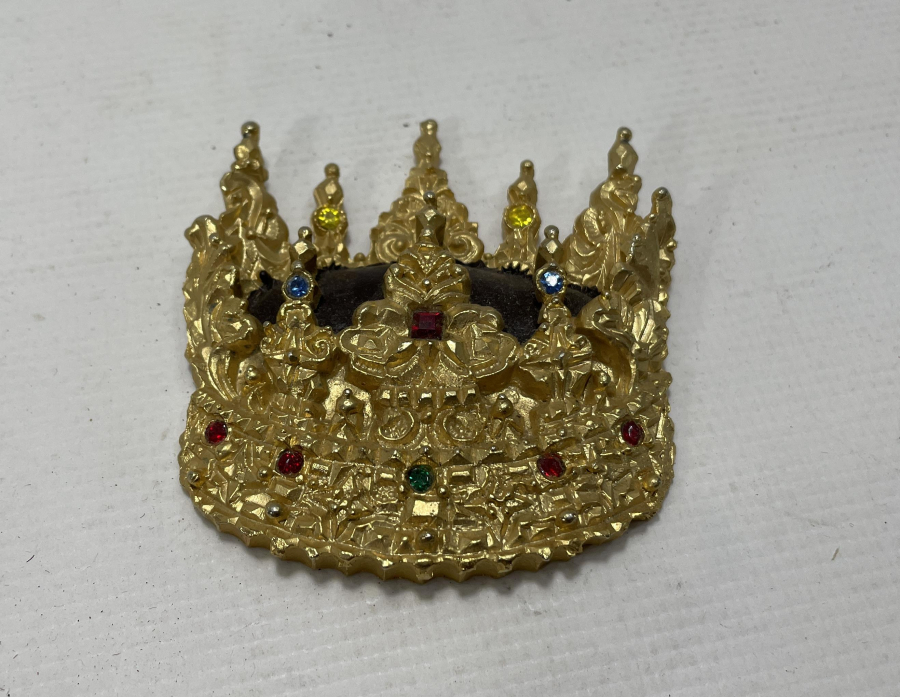 KRAL TACI FORMUNDA ÜZERİ TAŞLI KAĞIT AĞIRLIĞI