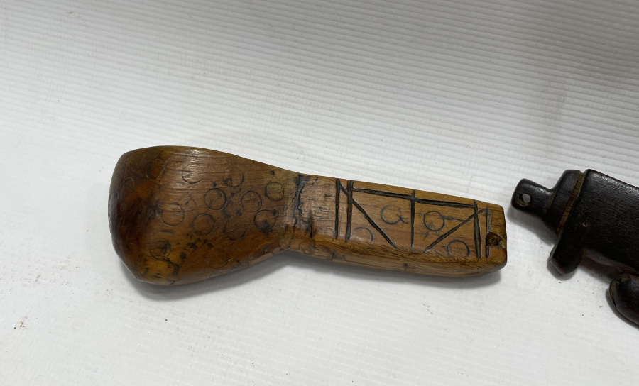 OSMANLI DÖNEMİ 2 ADET AHŞAP BILDIR AVI ALETİ