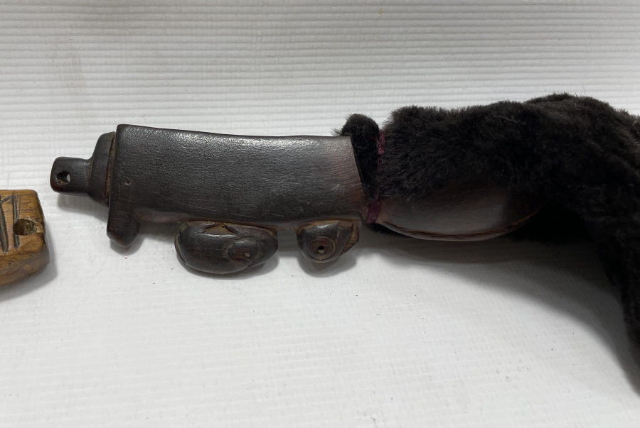 OSMANLI DÖNEMİ 2 ADET AHŞAP BILDIR AVI ALETİ