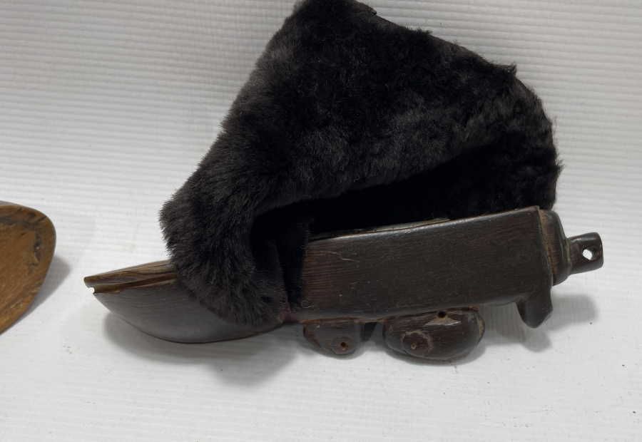 OSMANLI DÖNEMİ 2 ADET AHŞAP BILDIR AVI ALETİ