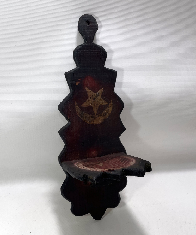 OSMANLI DÖNEMİ AY YILDIZLI AHŞAP KAVUKLUK- LAMBALIK