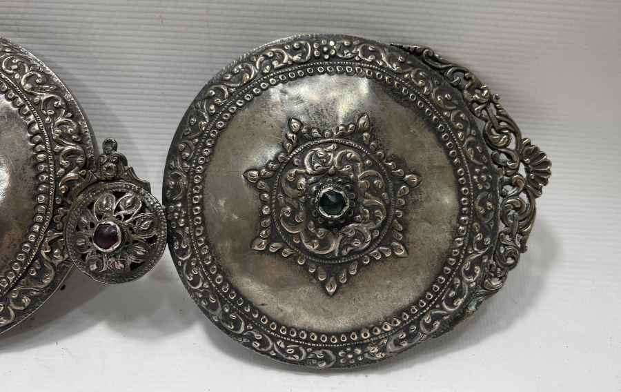 OSMANLI DÖNEMİ GÜMÜŞ KEMER TOKASI