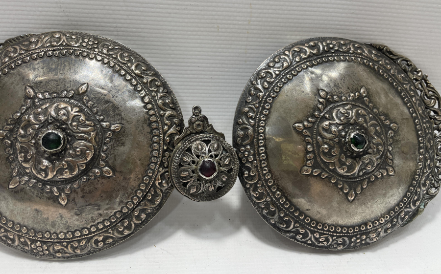 OSMANLI DÖNEMİ GÜMÜŞ KEMER TOKASI