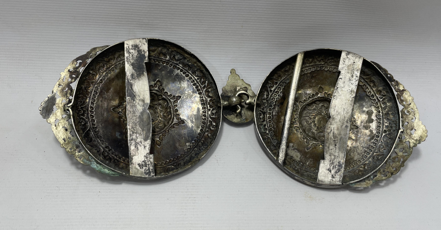 OSMANLI DÖNEMİ GÜMÜŞ KEMER TOKASI