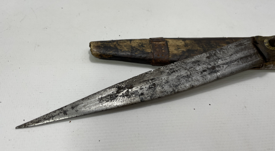 OSMANLI DÖNEMİ KINLI ÇERKES KAMASI