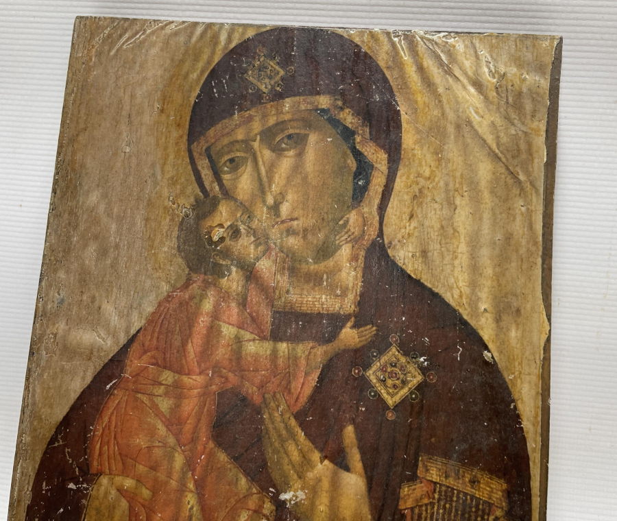 OSMANLI DÖNEMİ RUM İŞİ İKONA