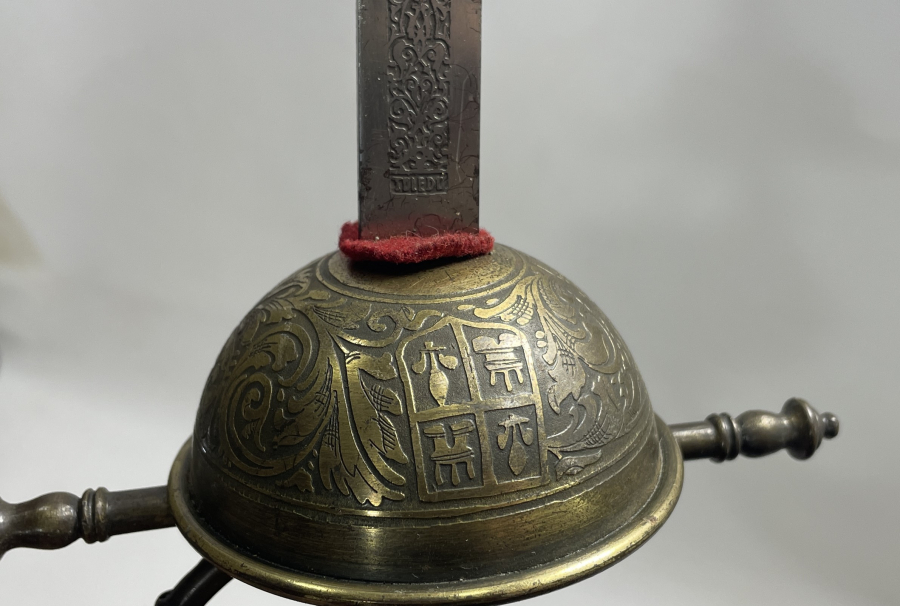 ÜZERİ AYET YAZILI ÇOK NADİR TOLEDO İŞİ KILIÇ