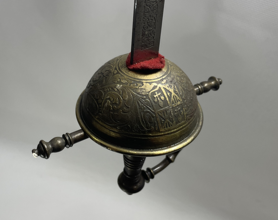 ÜZERİ AYET YAZILI ÇOK NADİR TOLEDO İŞİ KILIÇ