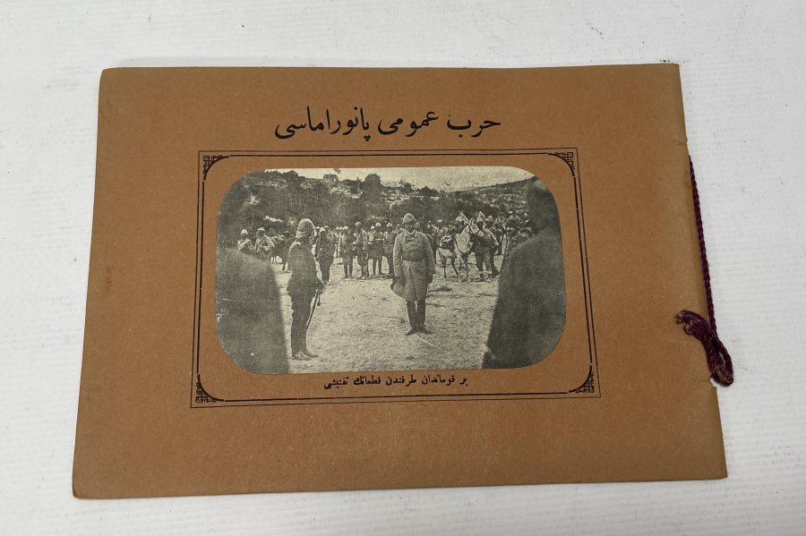 1. DÜNYA SAVAŞI GÖRSELLERİ BULUNAN HARB-İ UMUMİ ALBÜMÜ