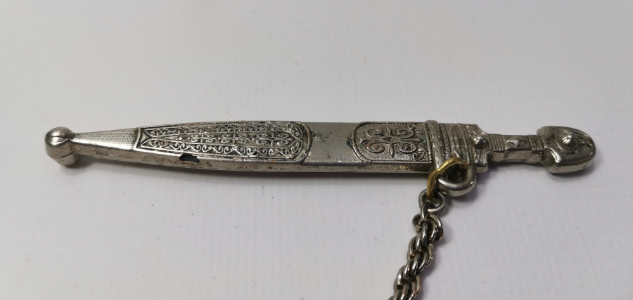 ÇERKES KAMASI FORMUNDA MİNYATÜR KÖSTEK SALLAMASI