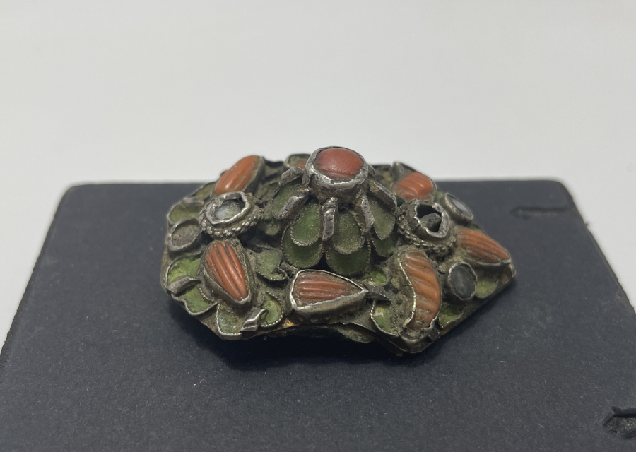 OSMANLI DÖNEMİ BADEM MERCANLI NADİR FES SÜSÜ