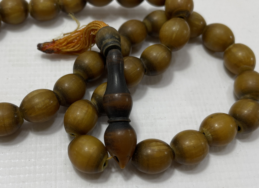 OSMANLI DÖNEMİ KEMANE TORNA USTA İŞİ KUKA TESBİH