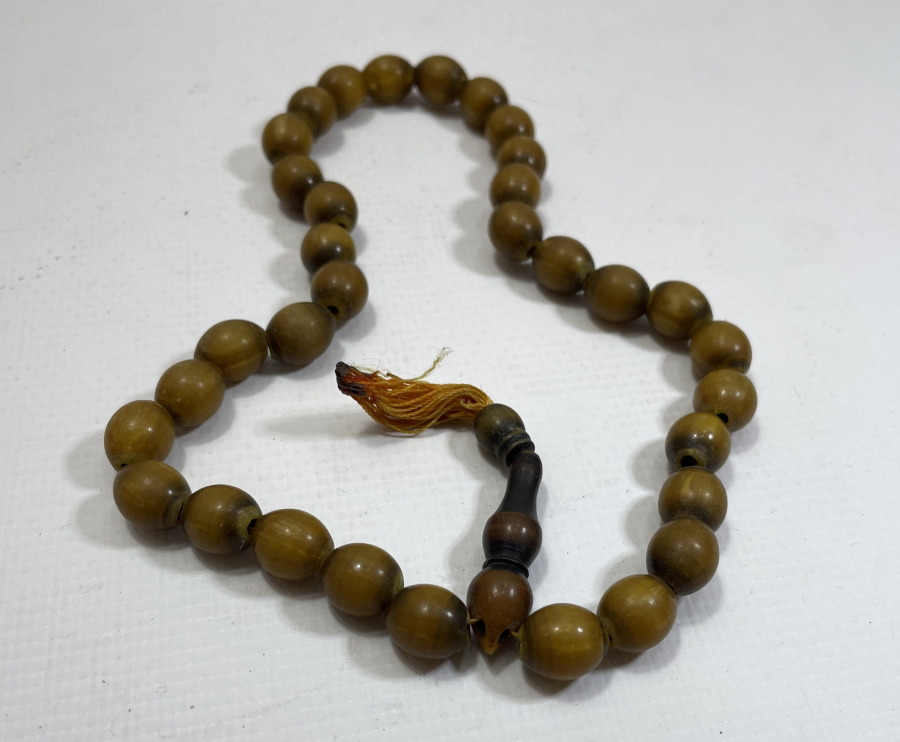 OSMANLI DÖNEMİ KEMANE TORNA USTA İŞİ KUKA TESBİH