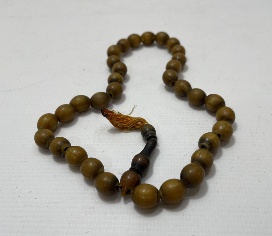 OSMANLI DÖNEMİ KEMANE TORNA USTA İŞİ KUKA TESBİH