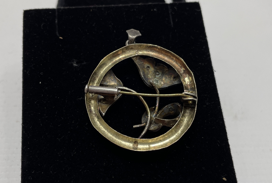 OSMANLI DÖNEMİ ELMASLI KOLYE BROŞ