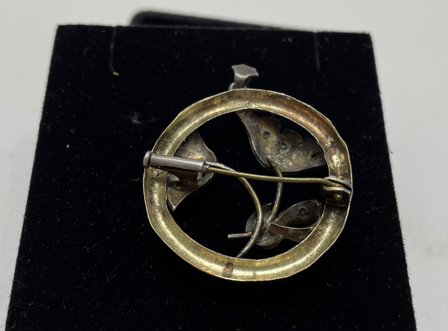 OSMANLI DÖNEMİ ELMASLI KOLYE BROŞ