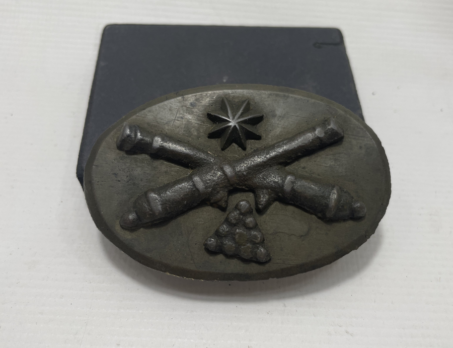 OSMANLI DÖNEMİ TOPÇU AMBLEMLİ PLAKA