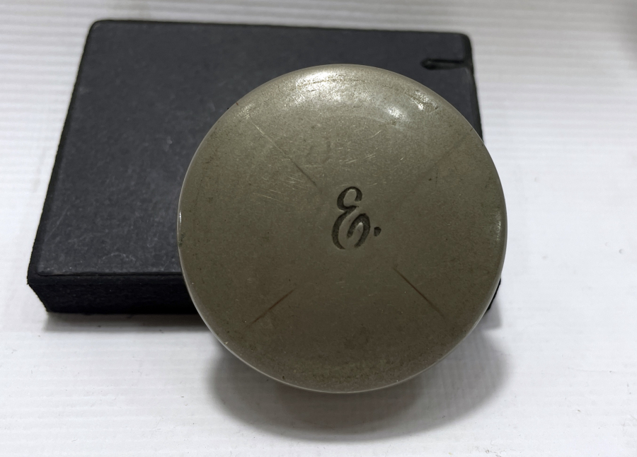 ÜZERİ OSMANLICA YAZILI OSMANLI DÖNEMİ NADİR FORMDA TESBİH KUTUSU