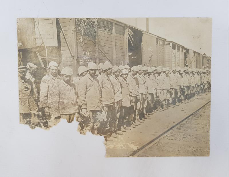 1. DÜNYA SAVAŞI GALİÇYA CEPHESİNDE TÜRK ASKERLER FOTOĞRAFI 