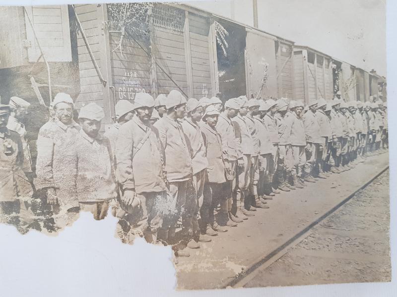 1. DÜNYA SAVAŞI GALİÇYA CEPHESİNDE TÜRK ASKERLER FOTOĞRAFI 