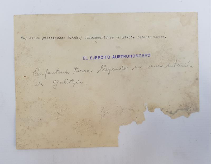 1. DÜNYA SAVAŞI GALİÇYA CEPHESİNDE TÜRK ASKERLER FOTOĞRAFI 