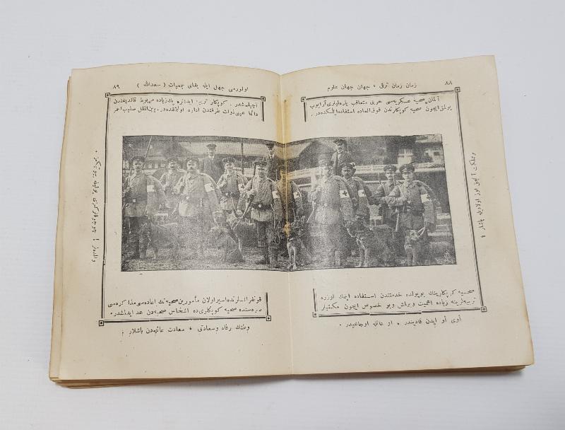 1. DÜNYA SAVAŞI: HİLALİ AHMER CEMİYETİ TARAFINDAN NEŞREDİLEN 1918 YILI TAKVİMİ